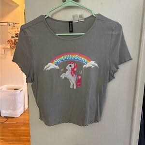 H&M Gray Graphic Tee